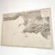 Map of Marseille Méditerranée 1950