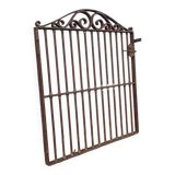 Grille porte fer forgé
