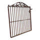Wrought iron door grille