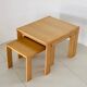Tables gigognes en frêne modèle 777 par Afra & Tobia  Scarpa pour Cassina, Italie années 60