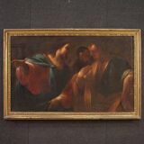 Great Italian painting from the 17th century, the Tribute Money