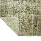 Anatolian handmade vintage rug 280 cm x 205 cm
