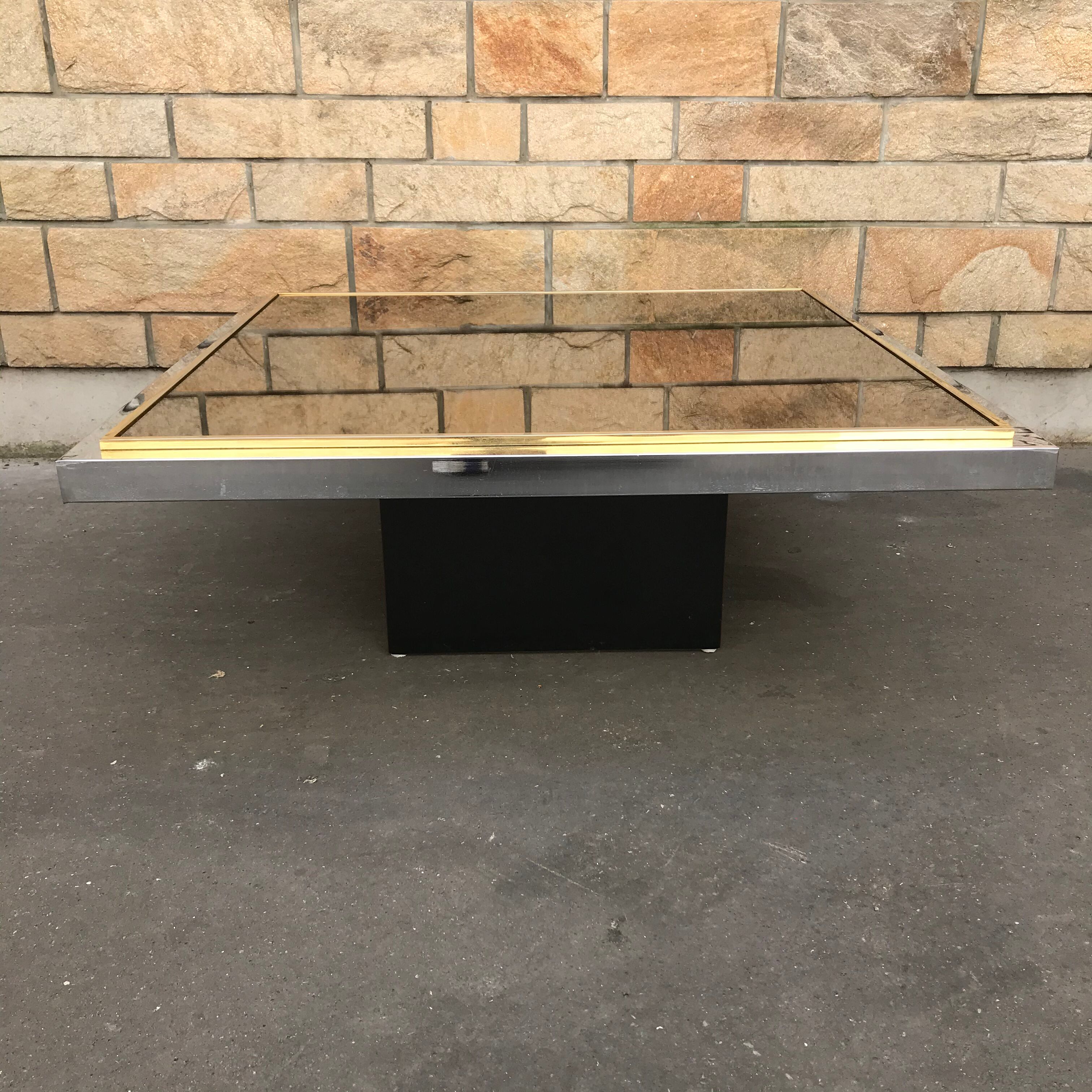 1970 Belgo Chrome coffee table