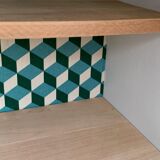 Secretary dresser vintage compass feet 1950