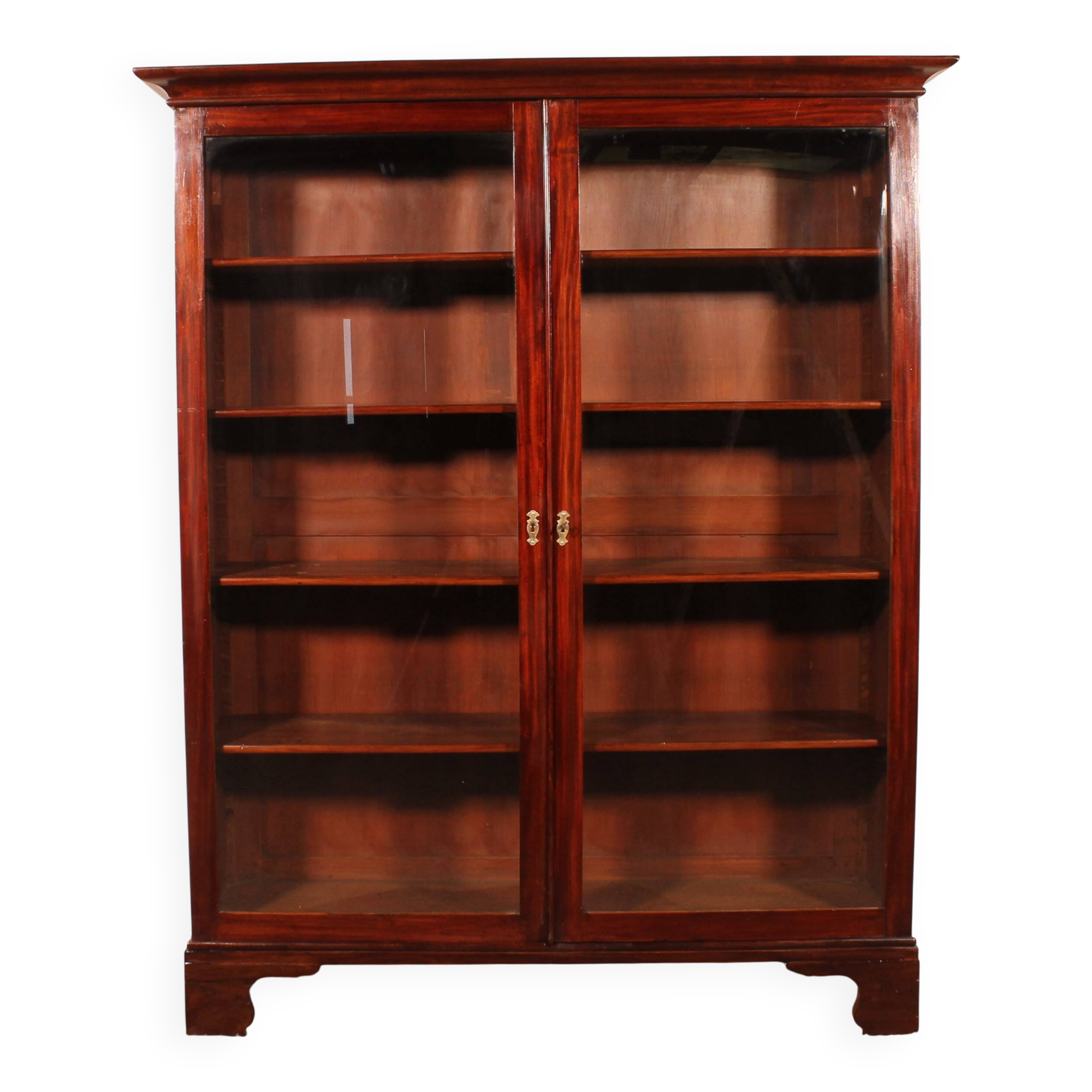 19th Century Mahogany Library