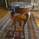 Guéridon - tripod in mahogany veneer Louis Philippe