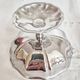 Set of 6 ice cream cups, Jean Couzon box, in 18/10 stainless steel