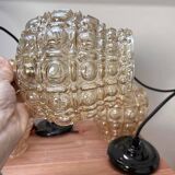 Set of three Scandinavian glass pendant lights