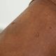Vintage sheepskin clubchair in a beautiful cognac colour with a sturdy look