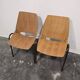 Pair of Lupina Stackable Chairs by Niko Kralj, 1970s Vintage Yugoslavi