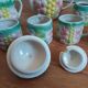 Pastel slushie coffee or tea service