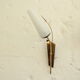 Pair of vintage tulip wall lamps 1950