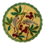 Bird barbotine plate