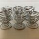 Six coquetiers ressort spirale