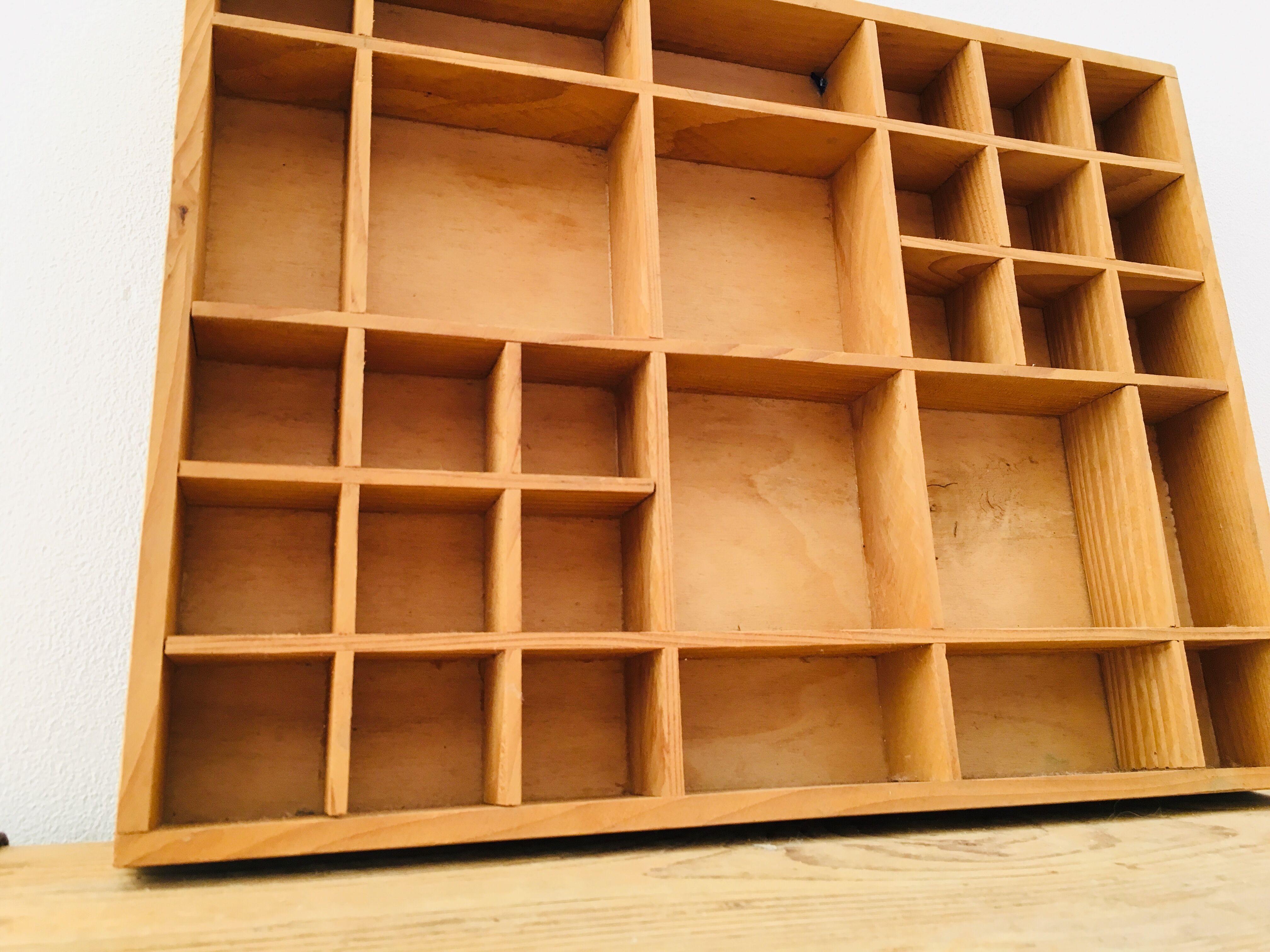 Miniature wooden shelevs