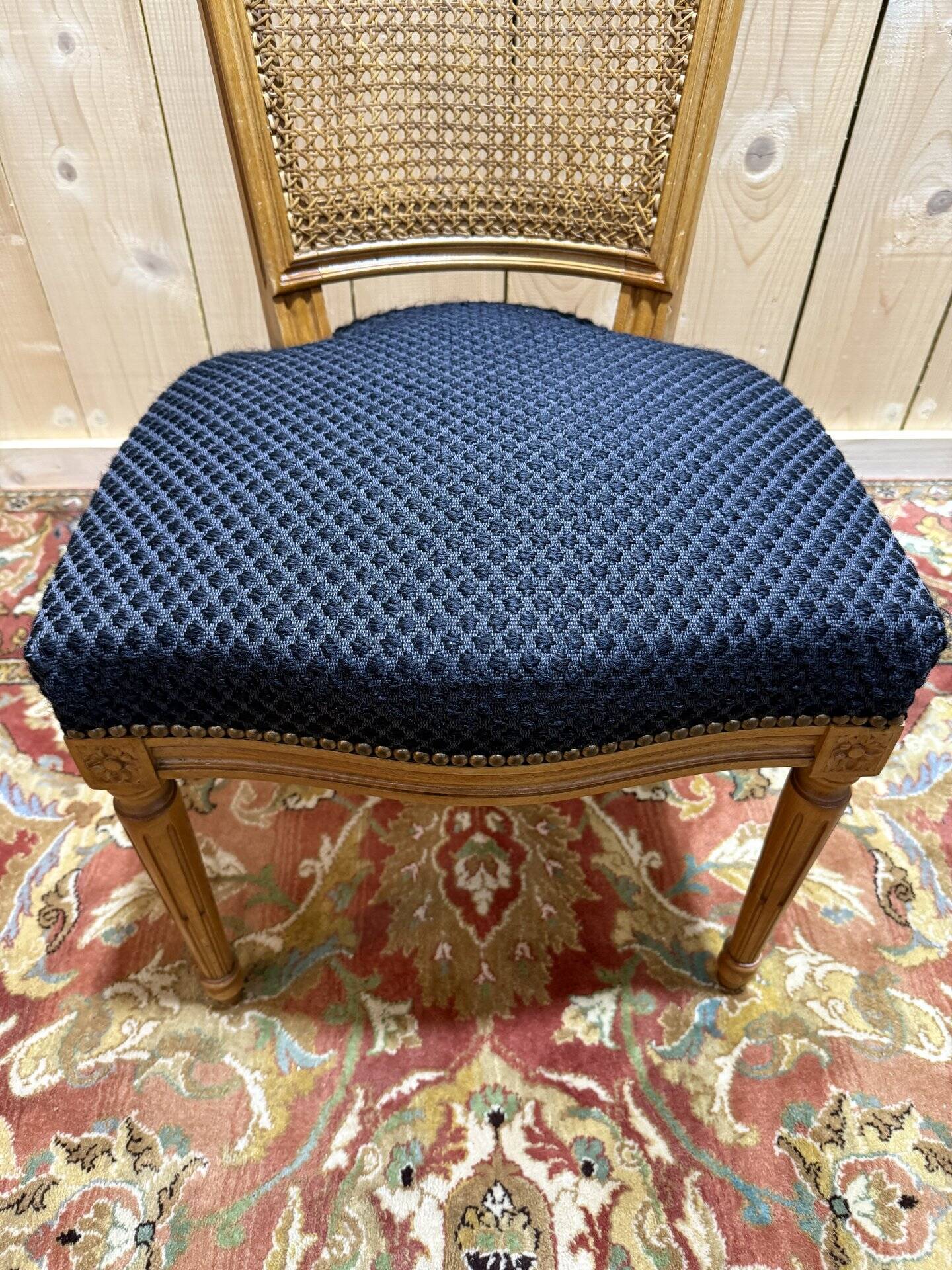 A Louis XVI style office chair