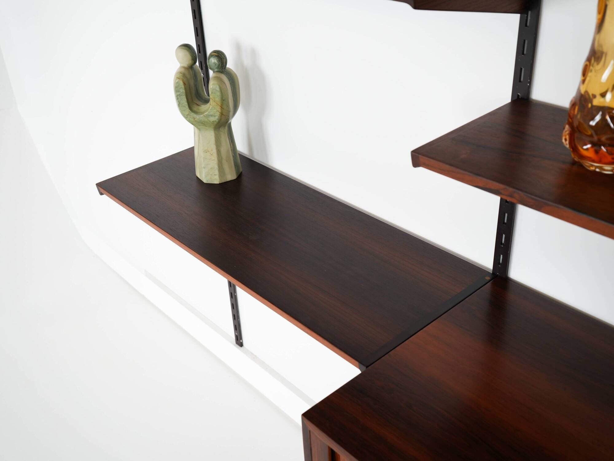 Rosewood shelving unit, Danish design, 1960s, designer: Kai Kristiansen, ma