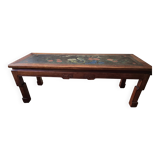 Antique Chinese lacquered coffee table