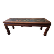 Ancienne table basse laquée chinoise
