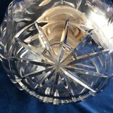 Old crystal orangeade decanter