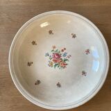 Plat creux de service Labrut Grigny, modèle petites fleurs