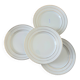 4 vintage flat plates porcelain from St Amand 191103