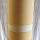 Scandinavian style table lamp in wood and rope - mid 20th century.