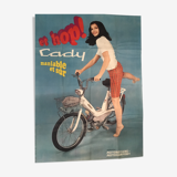 Vintage poster Motobecane Motoconfort Cady "And Hop!" - 1968