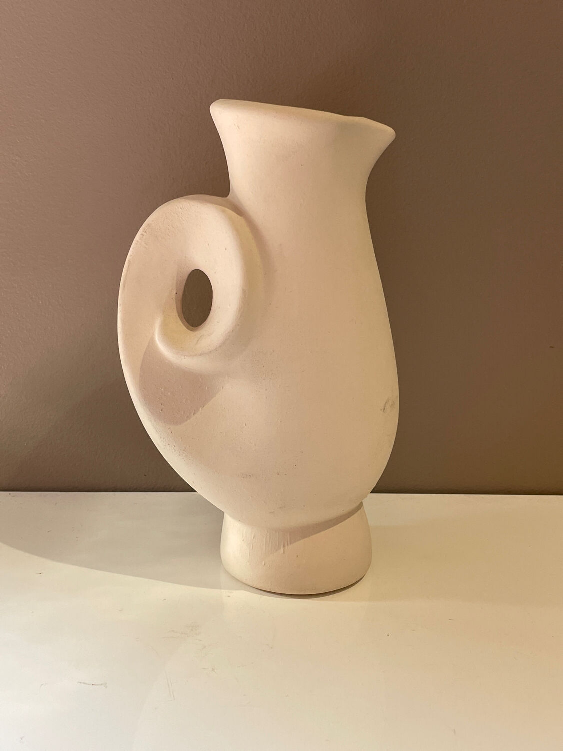 Art Deco vase ceramic arum