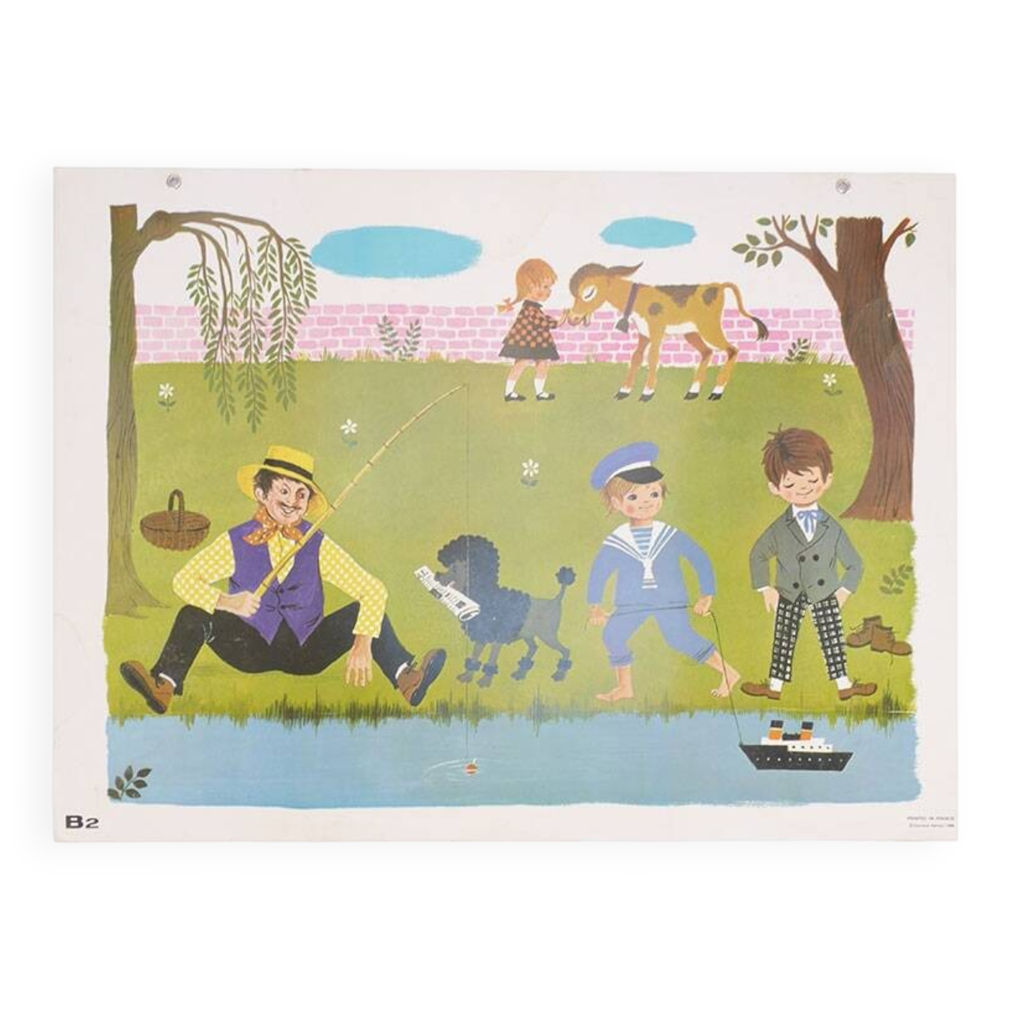 Daniel and Valérie school poster