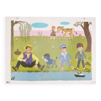 Affiche scolaire Daniel et Valérie