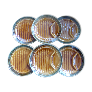 Set de 6 assiettes à