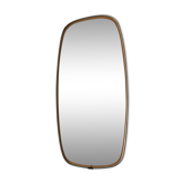 Miroir asymétrique rétroviseur vintage 1960 46x24cm