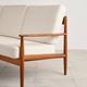 Three-seater sofa model 118 in teak by Grete Jalk, Denmark, 1950s.