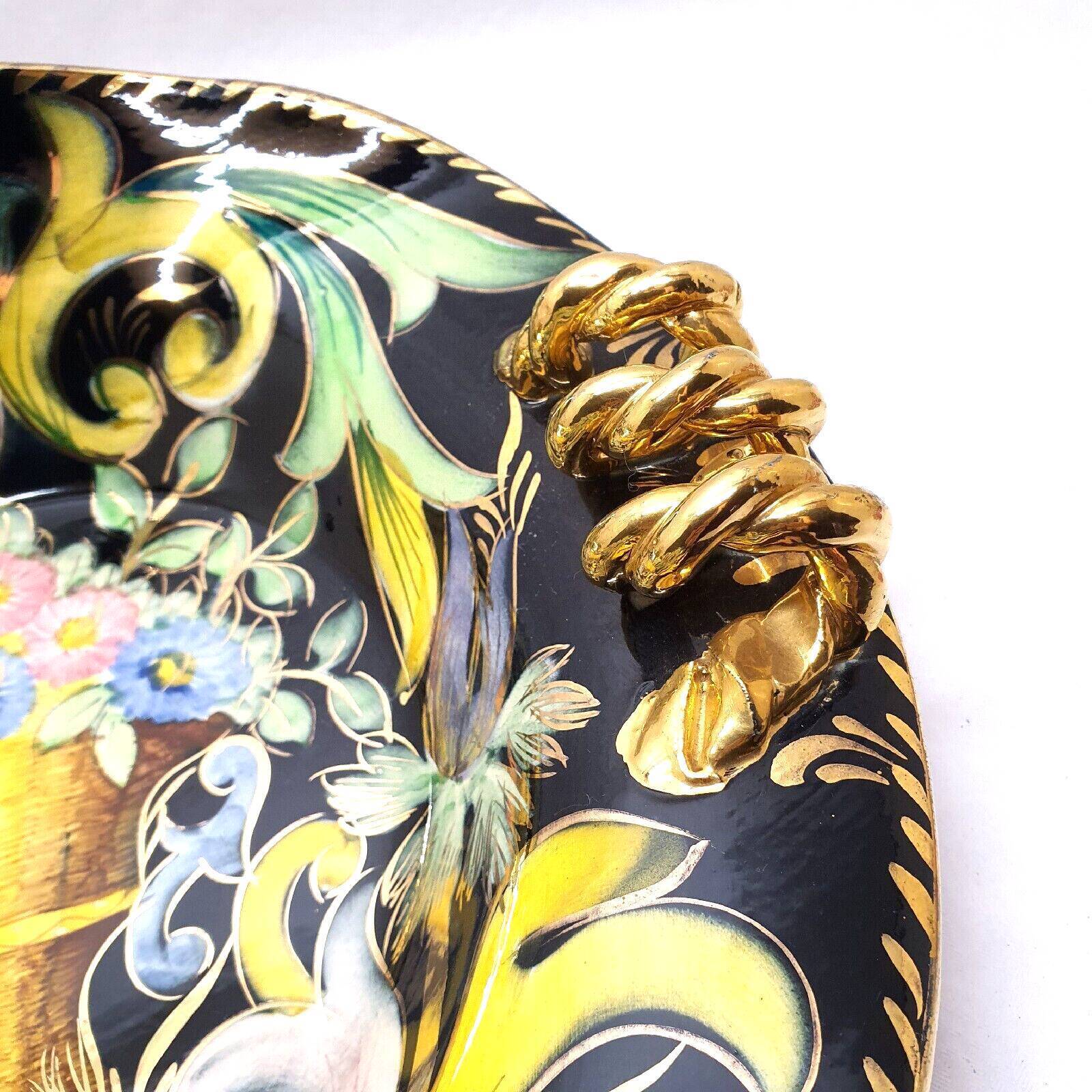 Wall dish spoiler quaregnon belgium vintage art deco collection