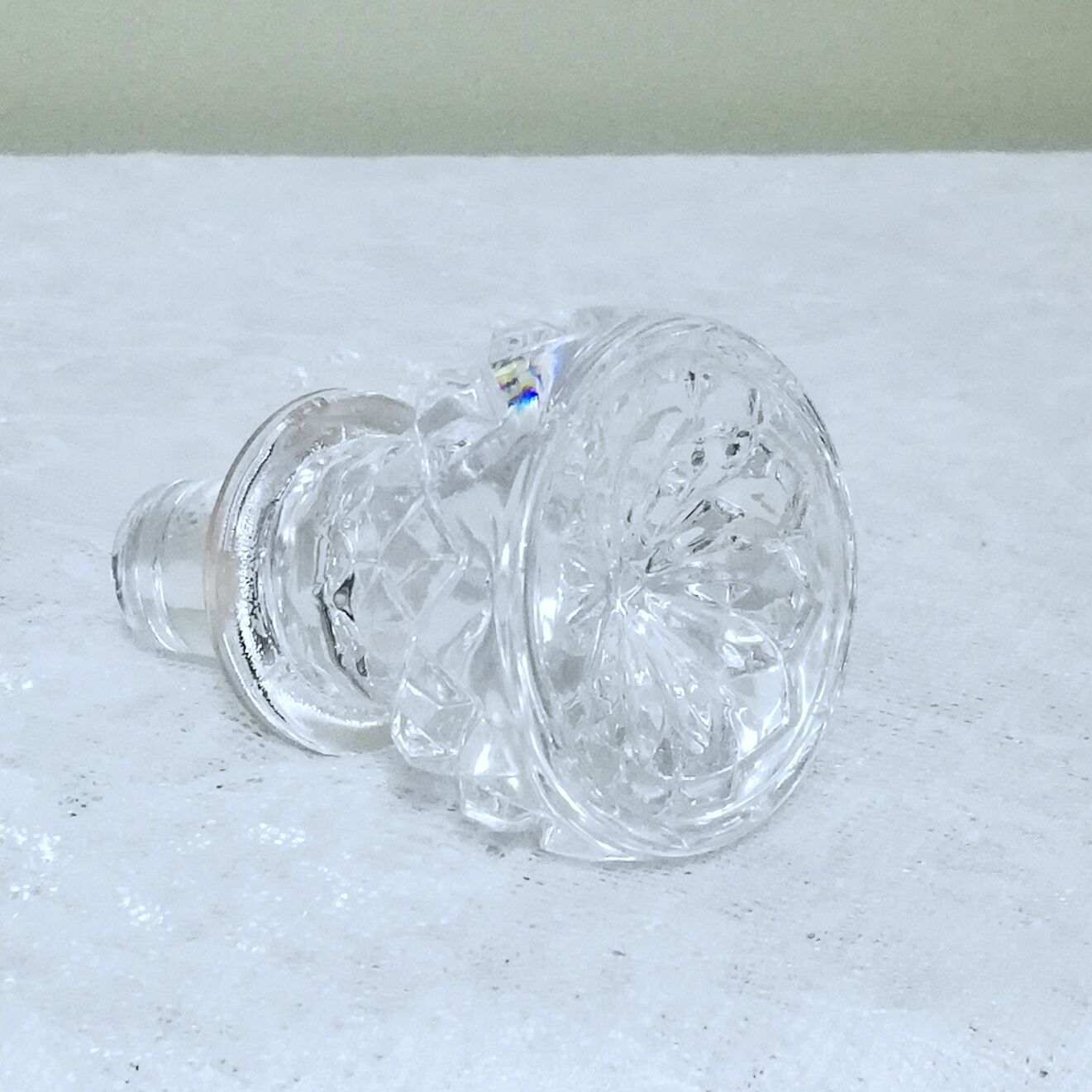 Carafe cut glass capacity 500ml