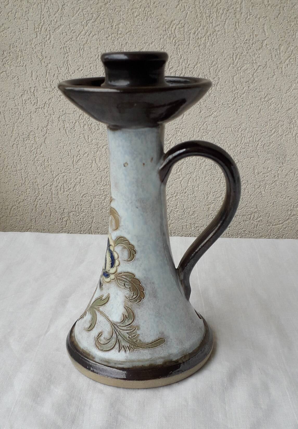 Losson stoneware candle holder