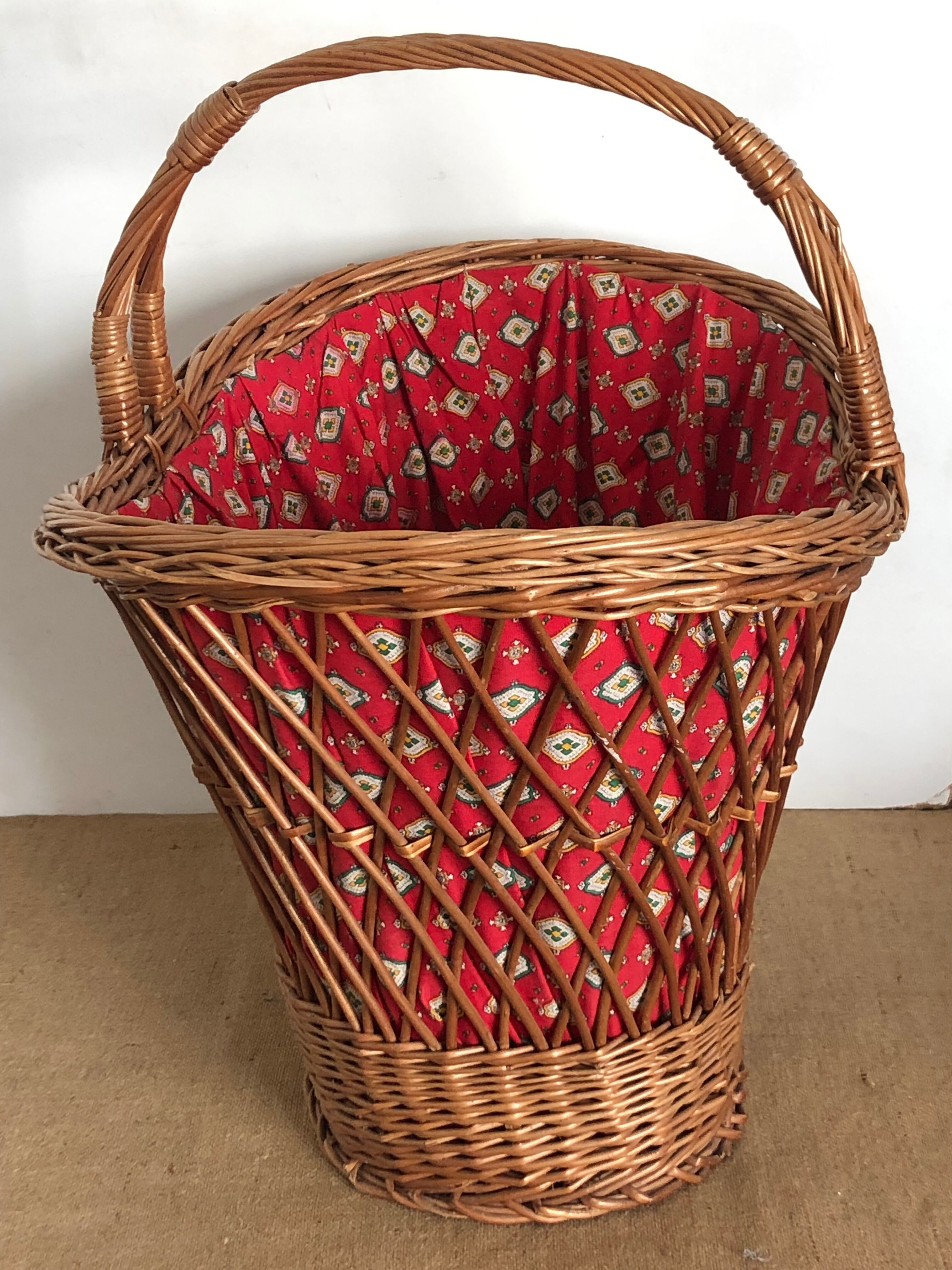 Braided Wicker Basket - XXL Format