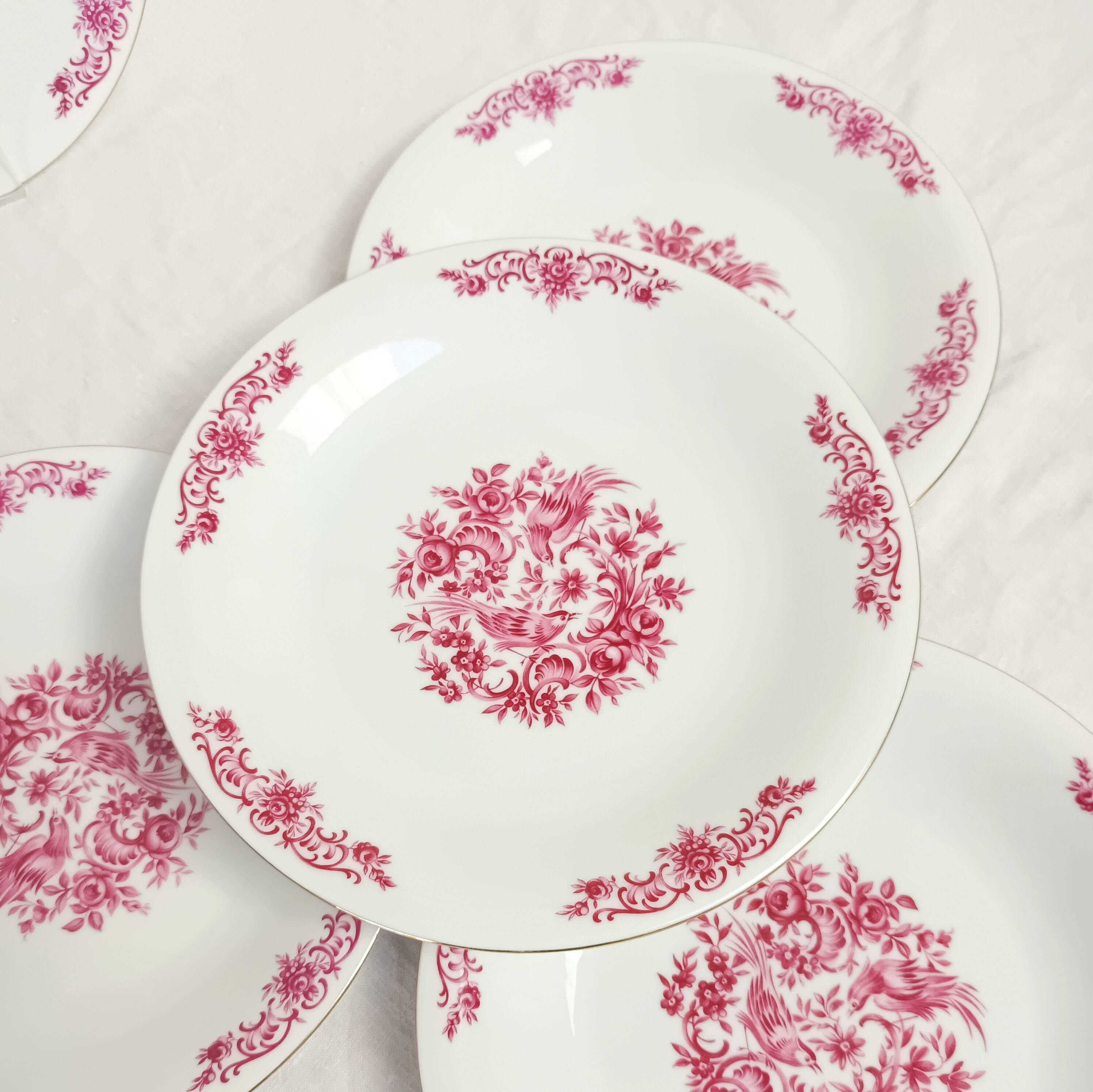 7 flat plates Fleuries Bavaria