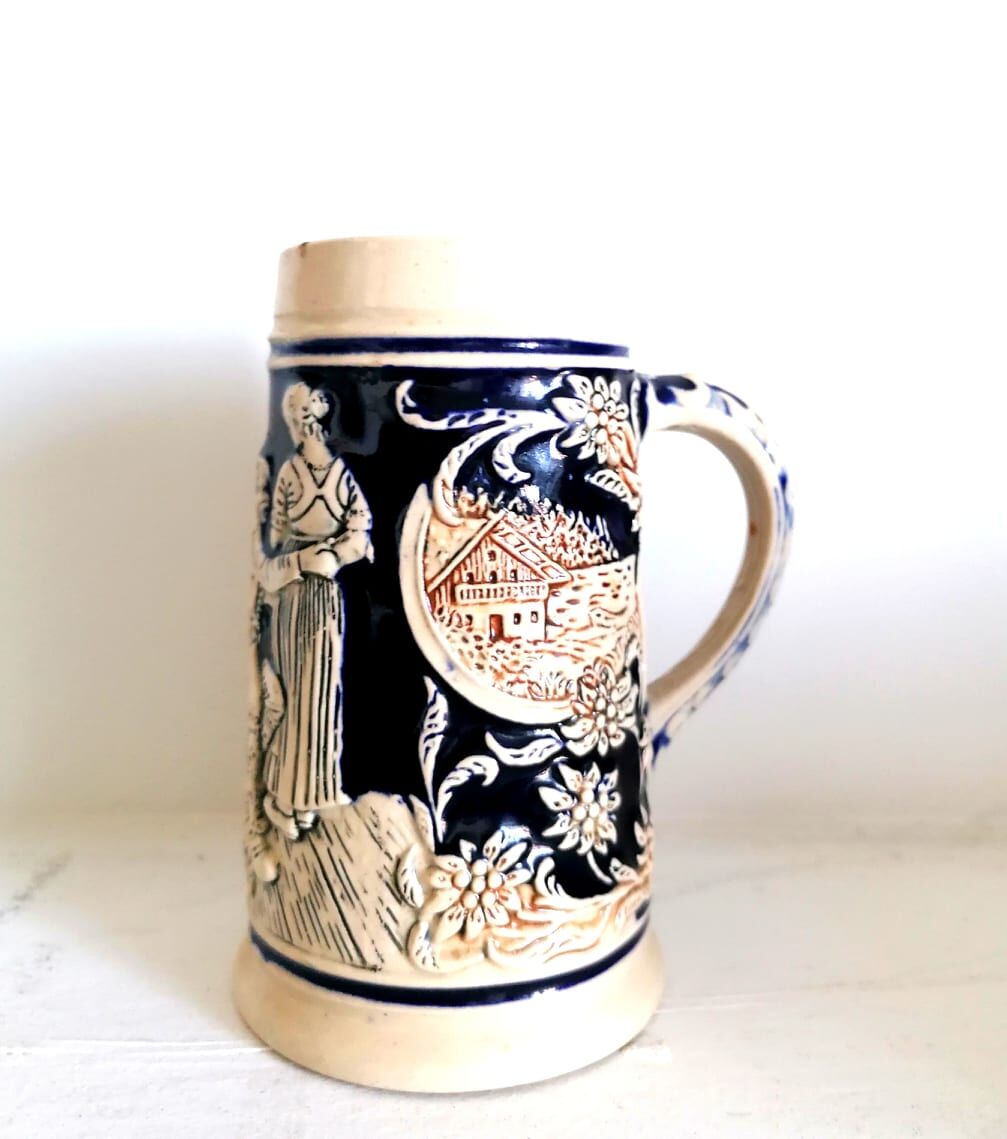 German mug Marzi & Remy to the loggers around 1940