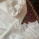 2 monogrammed JF trousseau pillowcases from the 30s.