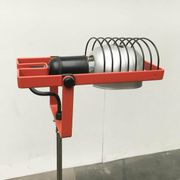 Italian vintage lamp Sintesi Terra foldable on tripod by Ernesto Gismondi for Artemide, 1970s
