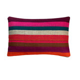 Vintage turkish kilim cushion cover, 30 x 50 cm