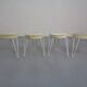 Mid-Century Hairpin Stools, 1960s, Set of 4