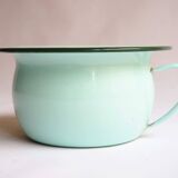 Enameled sheet metal pot