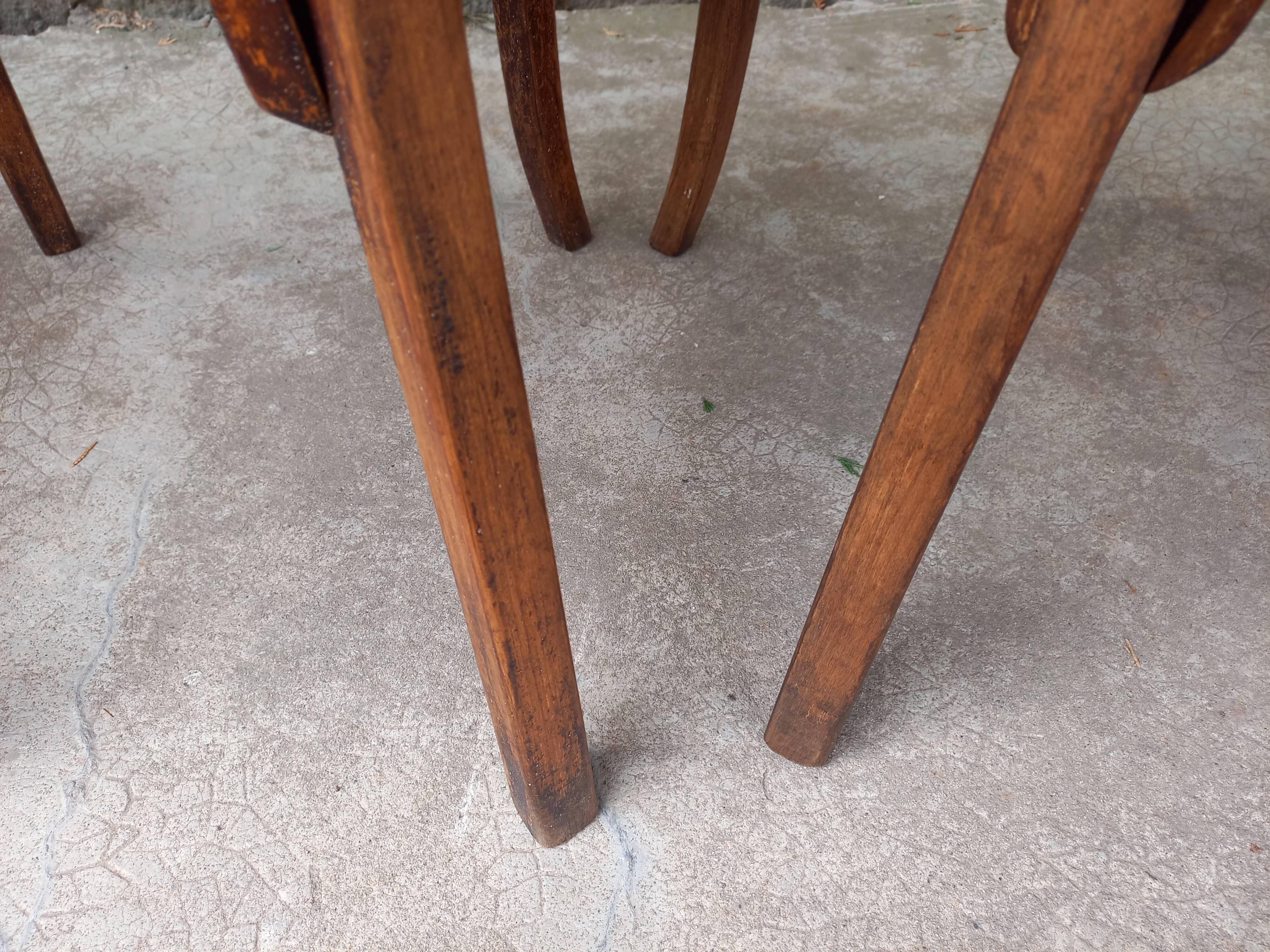 Set de 4 chaises bistrot Baumann