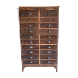 Antique teak drawer cabinet