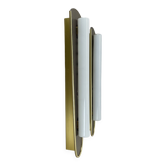 set of 2 large 37cm "honeycomb" theatre Wall Light elements, Germany, 1950