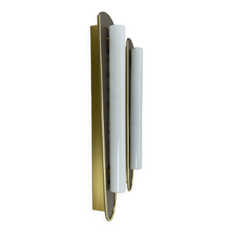 set of 2 large 37cm "honeycomb" theatre Wall Light elements, Germany, 1950