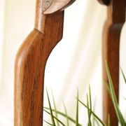 Oak stool from the early 20th century 110 x 46